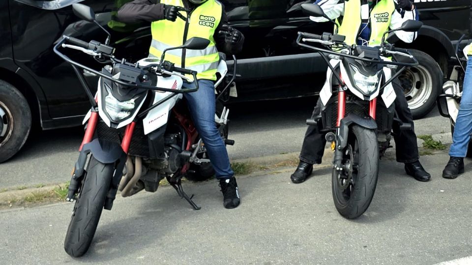 Quel type de moto sont utilisées pour le permis A2 ?